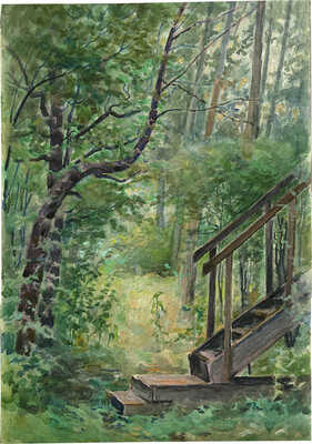 Морозов Константин Феофанович. У крыльца 